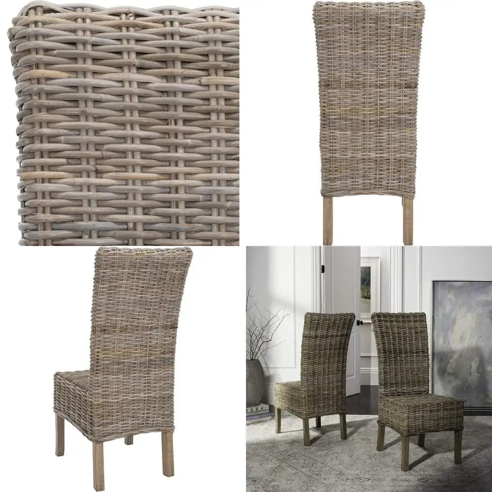 

Home Collection Dining Chair, Set o 2, Wood, Natural