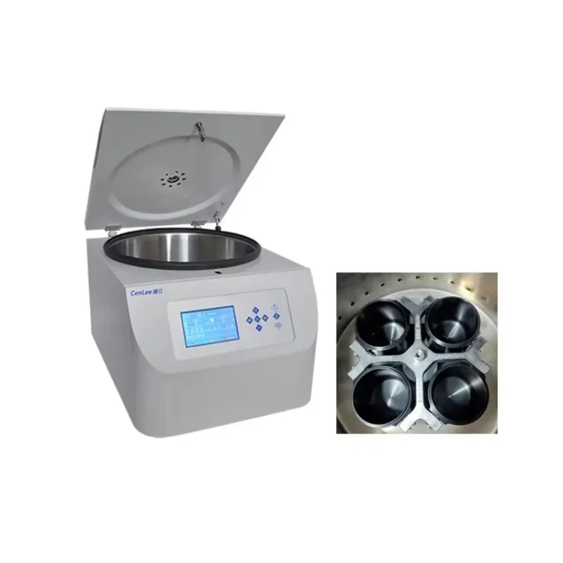 Benchtop High Speed Centrifuge Machine 20500rpm Large Capacity 750ml Laboratory Centrifuge