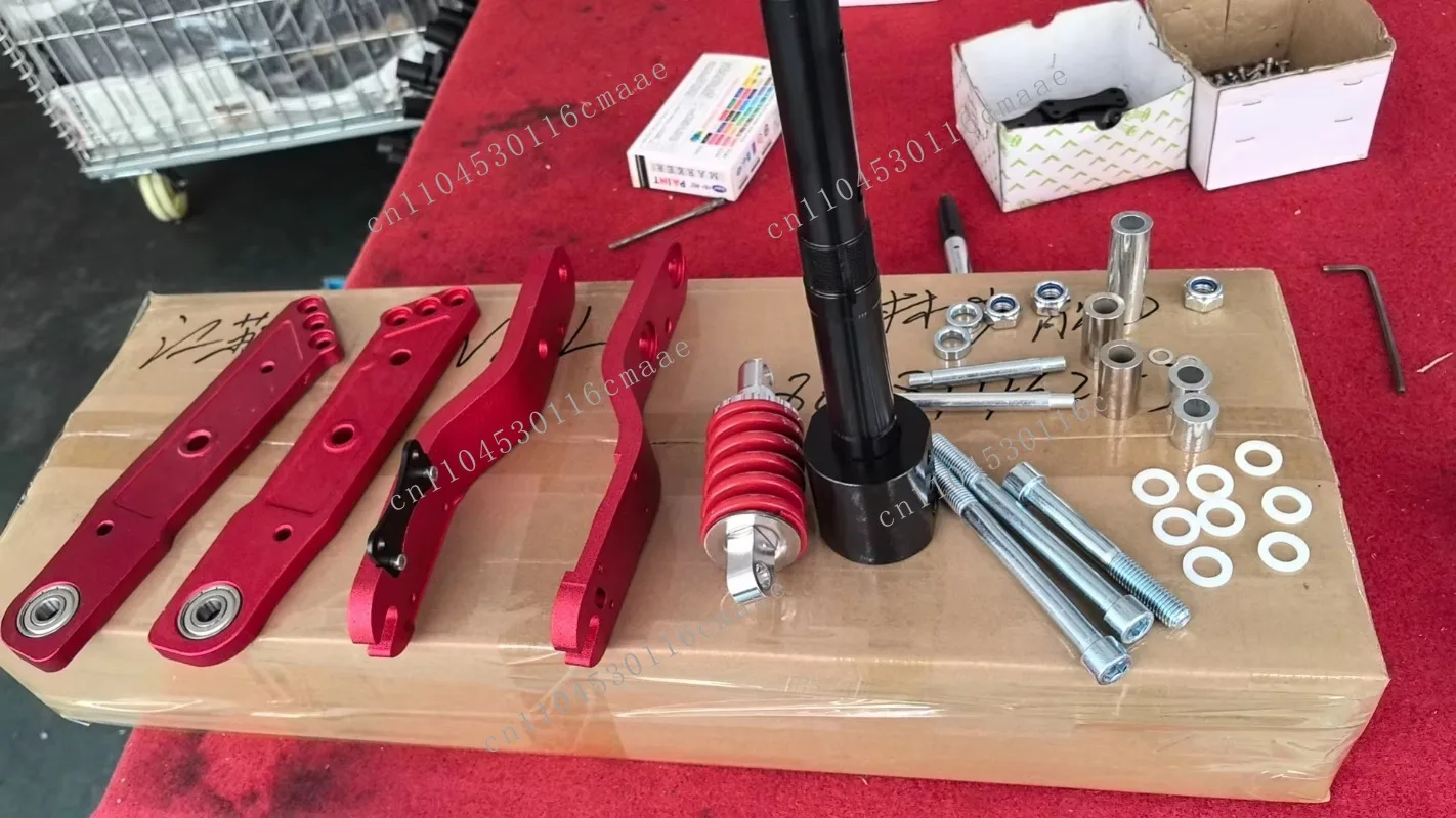 Electric Scooter Shock Absorber Front Suspension Front Fork Rear Fork Swing Arm E Scooter Parts for Sale