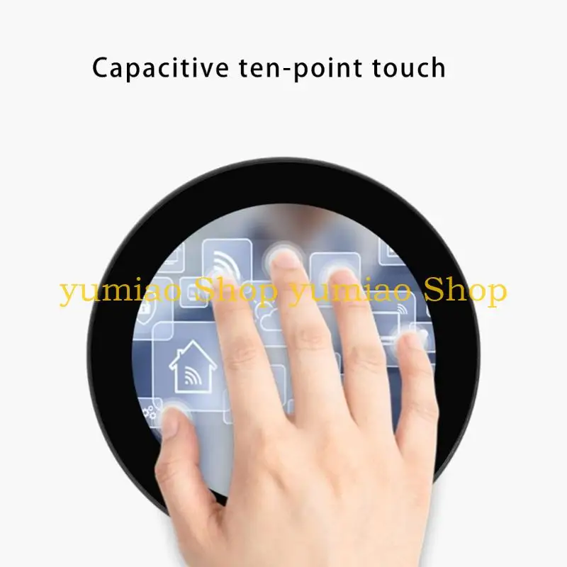 587B 720x720/800x800 4inch Capacitive Touchable Screen Round IPS Display 10 Point