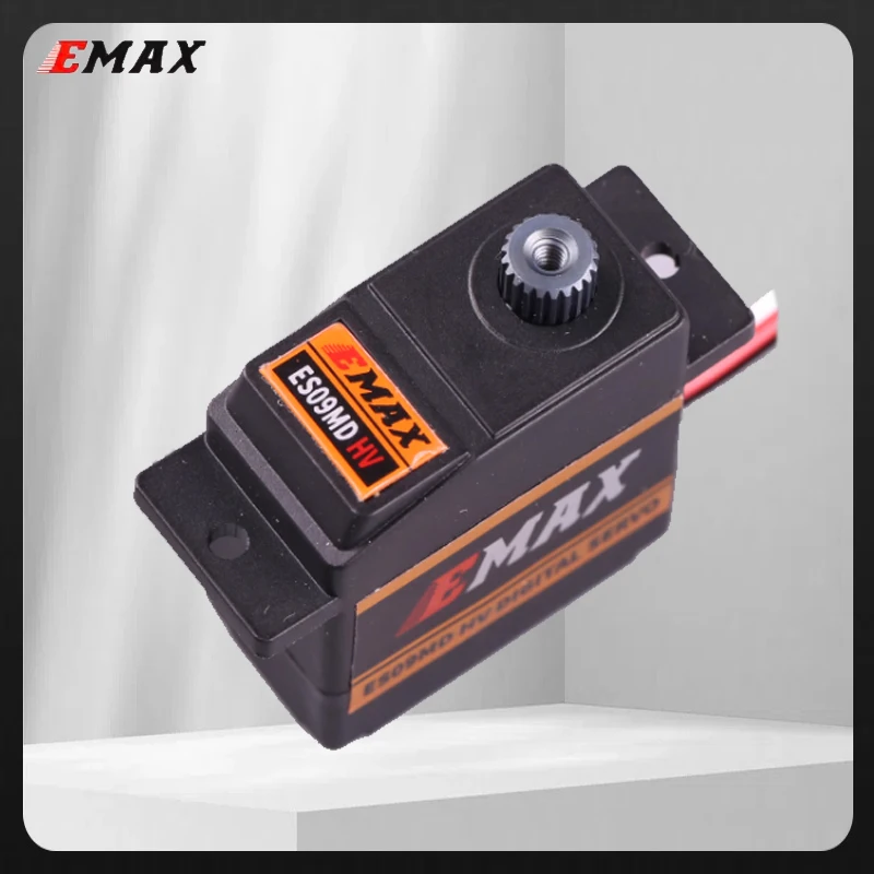 

EMAX ES09MD HV 6-8.4V All-Purpose High Voltage Metal Gear Digital Servo For RC UAV Helicopters Airplane Truck Boat Car Parts