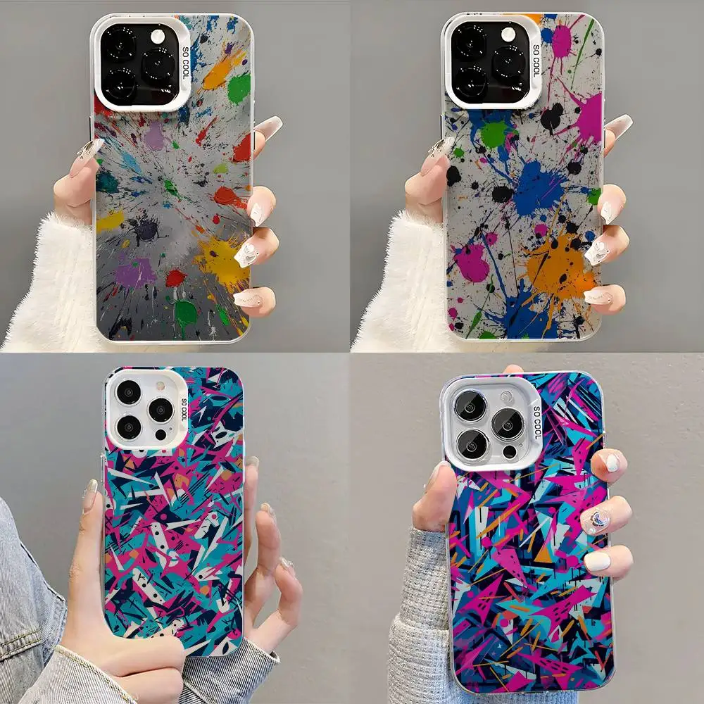 

Colorful Phone Skin Phone Case Phone Case For iPhone 14 16 15 11 12 13 Pro Max Mini Plus Shockproof Cover
