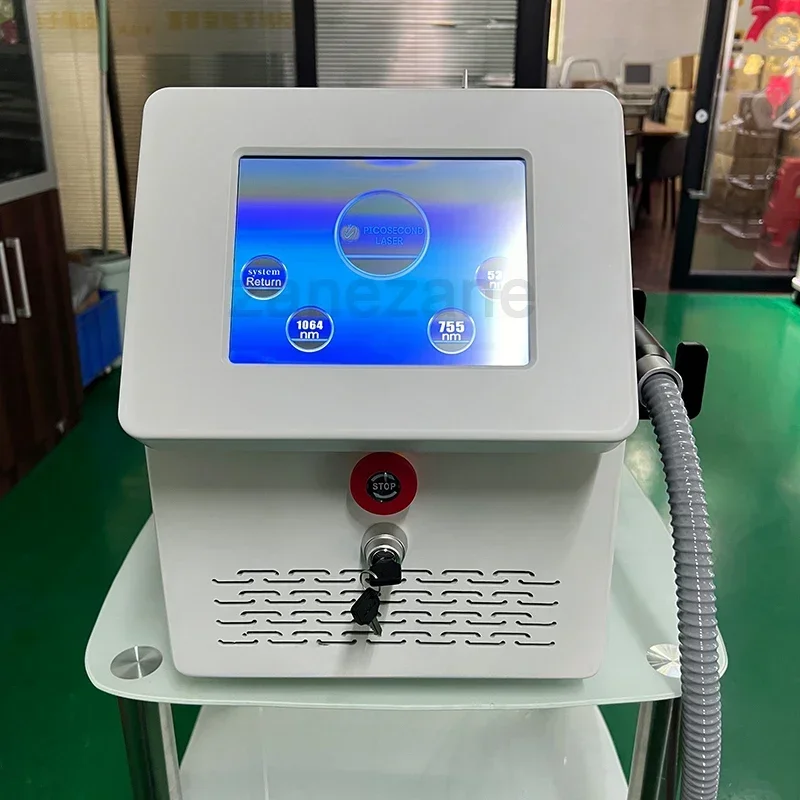 Picosecond Laser ND YAG Pigment Freckle laser Eyebrow Washing equipment Skin Rejuvenation Carbon Peeling Tattoo Removal Machine