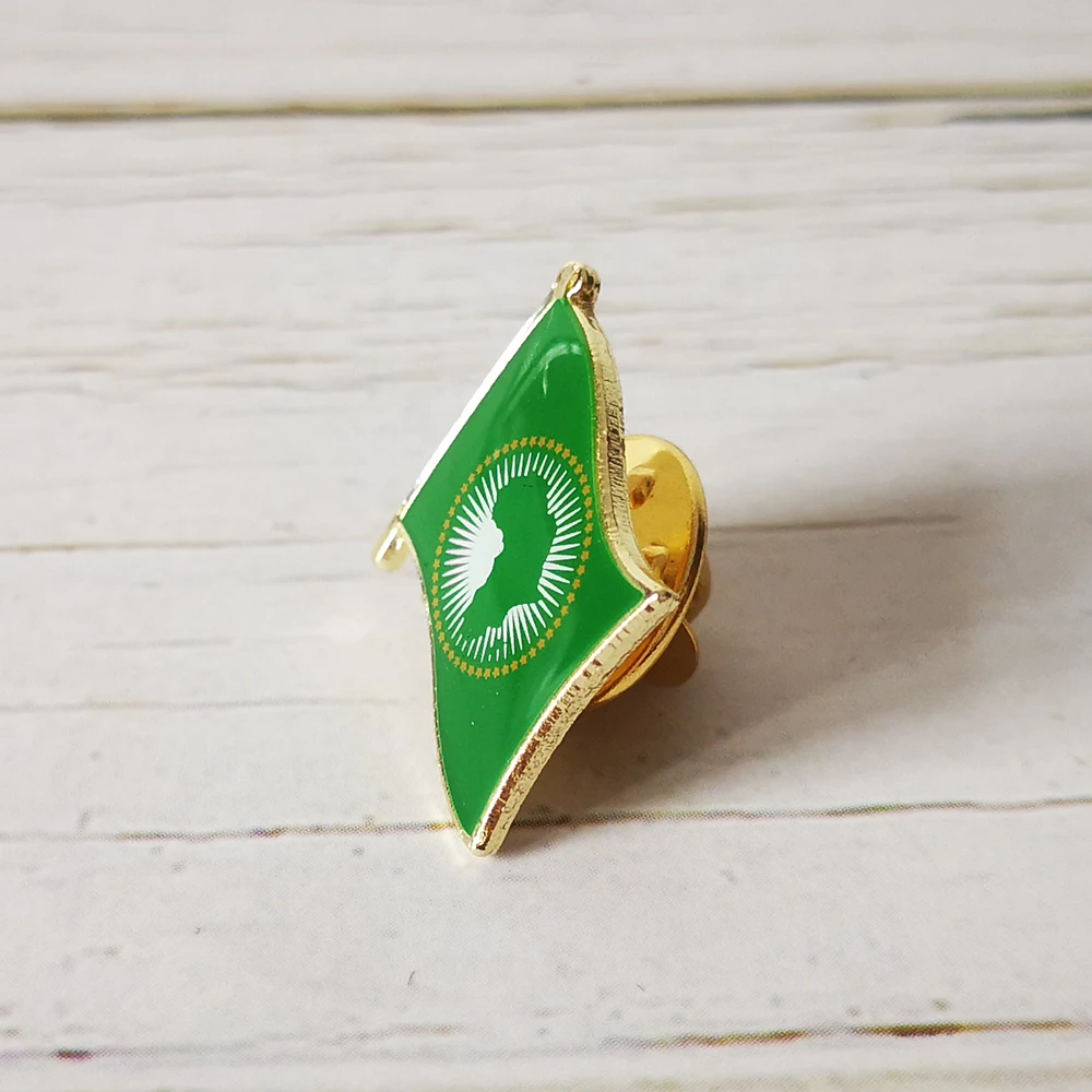 

Lapel Pins African Union Brooch Badge Emblem Union of Member States Organization Country Suit Pin Personality Corsage