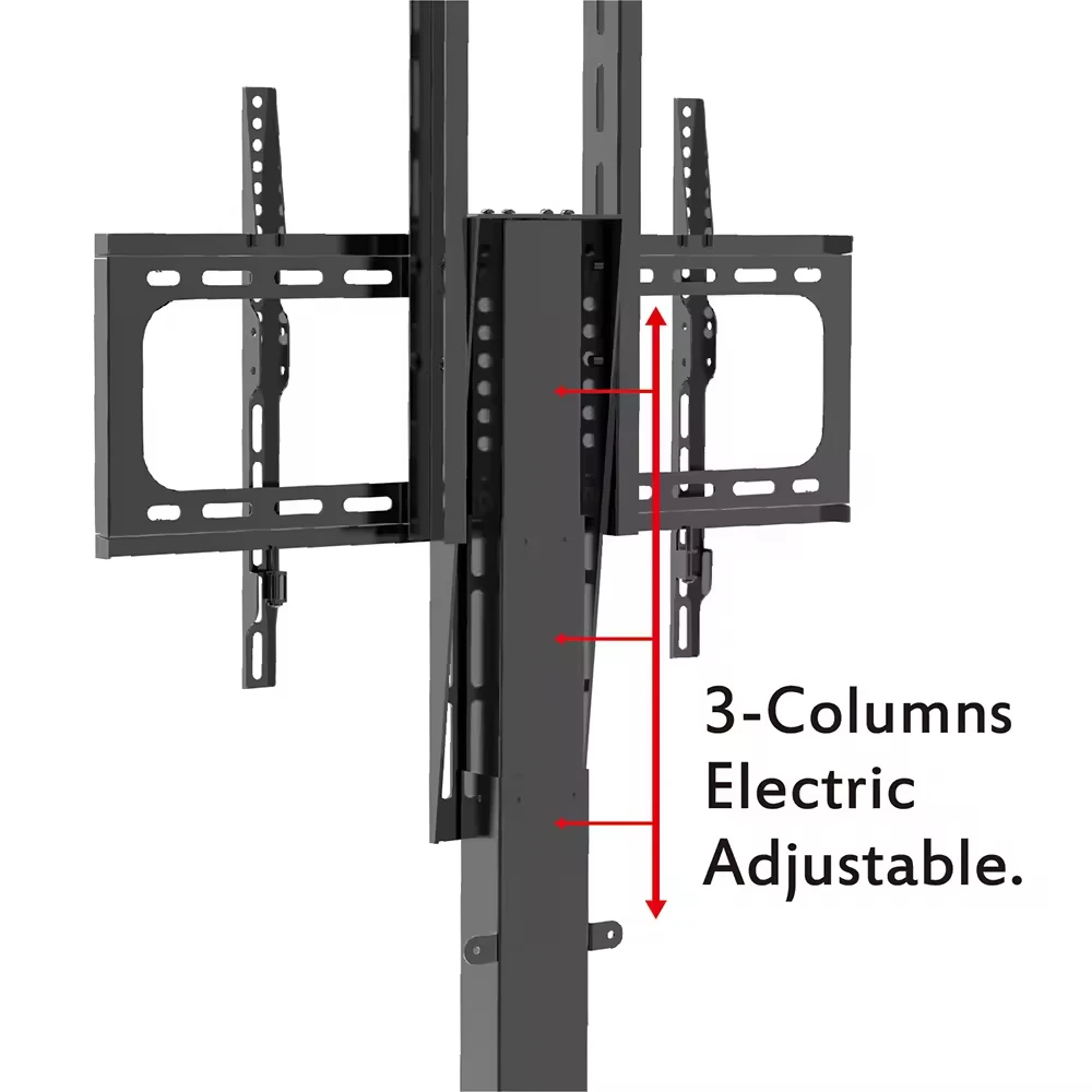 Motorized TV Lift Mount for Tv Holder Stand Wall Bracket with Remote Control 42-70 Automatic Lift for Home Office rack tv