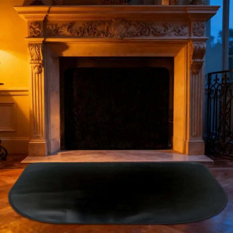 Fireplaces Rug Heat Resistant Mat for Indoor Outdoor Use Stove Pad