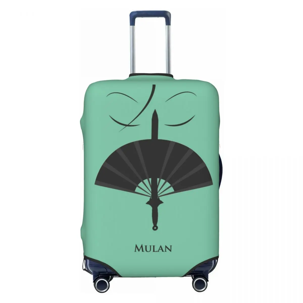 

Эластичный защитный чехол для чемодана с рисунком M-Mulan, подходит для чемоданов 18-32 дюймов