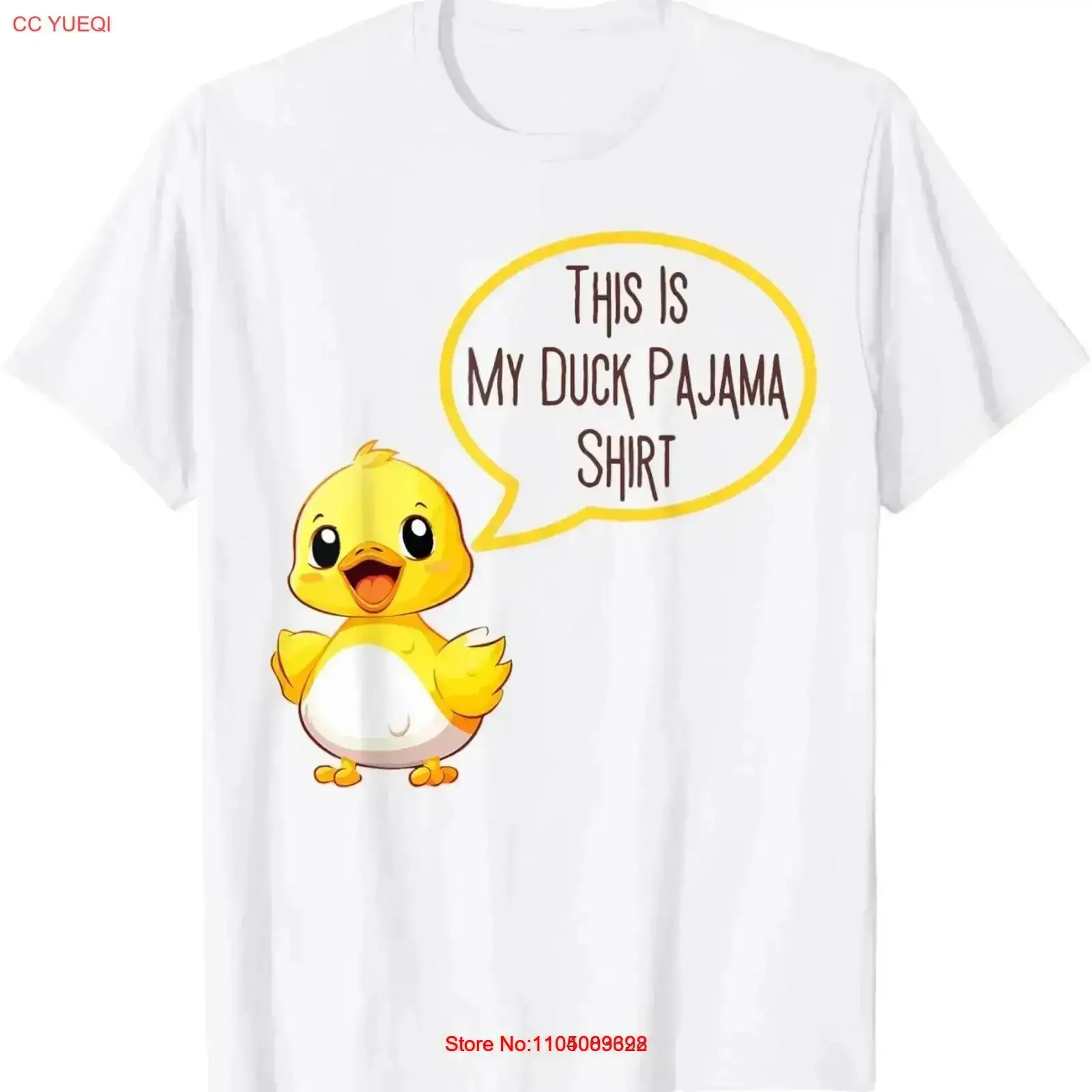 

Милая пижамная футболка This Is My Duck, винтажная стираная слегка универсальная дизайнерская одежда, уличная одежда, винтажная одежда