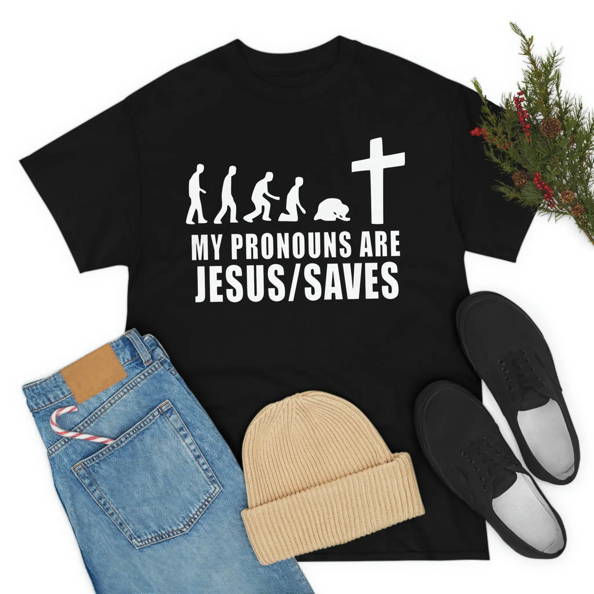 Jesus Saves RETRO Distressed Never Cease Praying Christ Bible Verse God Religion T shirt Christian Faith