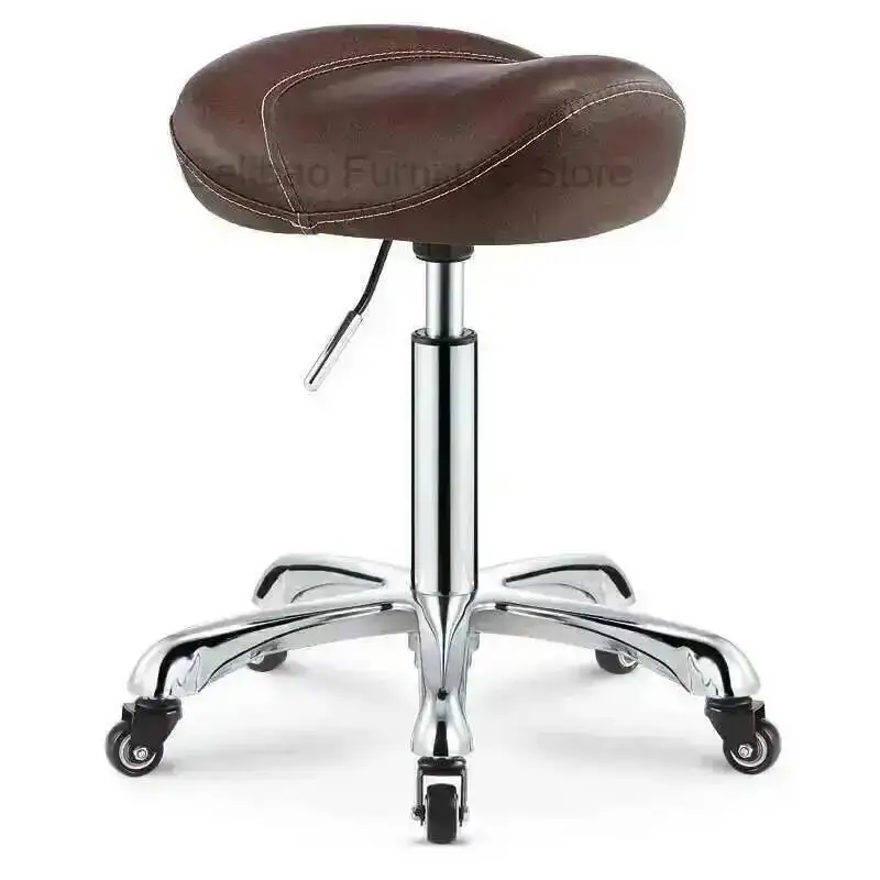 Stool Salon Barber Shop Chair Hair Beauty Rotary Lift Nail Makeup Hair Salon Pulley Work Bench barber chair salon furniture