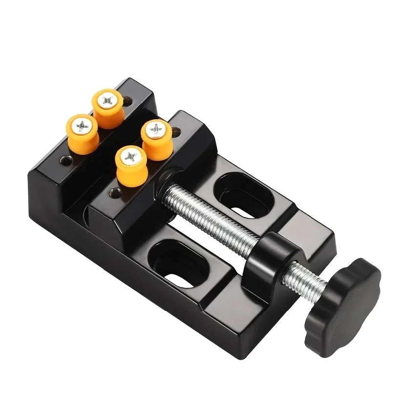 Carving Tools Flat Clamp For Jewelry Repair Aluminum Alloy Clamping Tool Stable Clamping Mechanism Anti-Rust Treatment