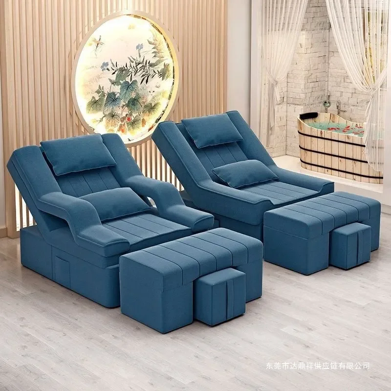 Foot massage sofa  bath electric wash massage integrated foot massage bed ear bath Thai spa comfortable chair