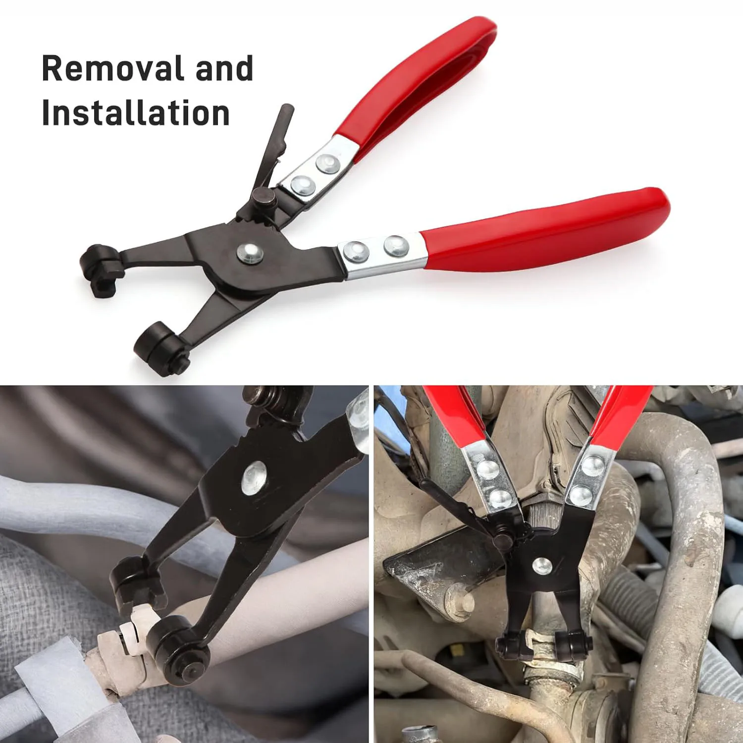 Rotary Clamp Tool for Disassembling Flat Belts