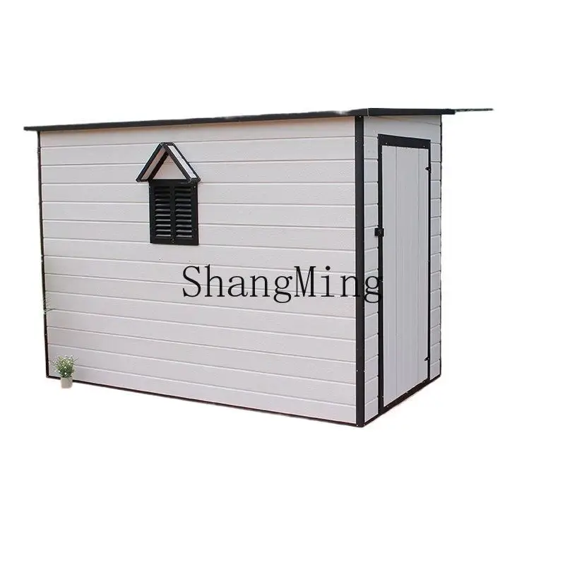 SM courtyard tool room mobile temporary detachable assembly storage house outdoor rain and sun protection sunroom