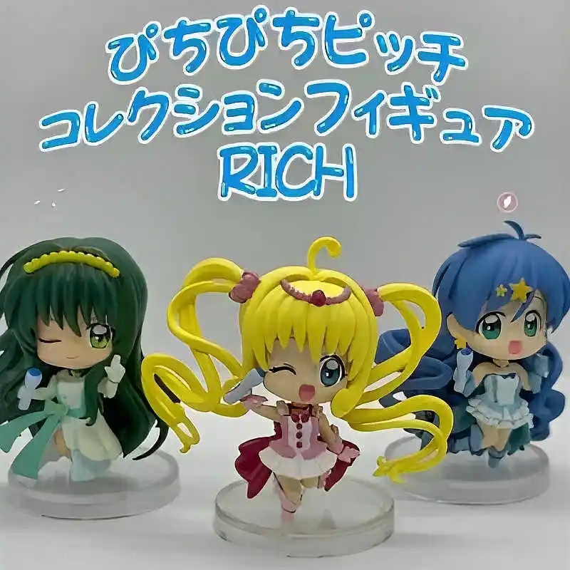 Bushiroad 인어 멜로디 Luchia Hosho 캐릭터 입상 애니메이션 스타일링 장식 캡슐 장난감 재고 있음 Collectible Handmade Model