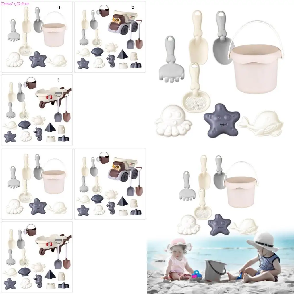 

D0JC ведро для песка, игровой набор, зимняя лопата для снега, детский пляжный игровой набор для песка, уличная игрушка