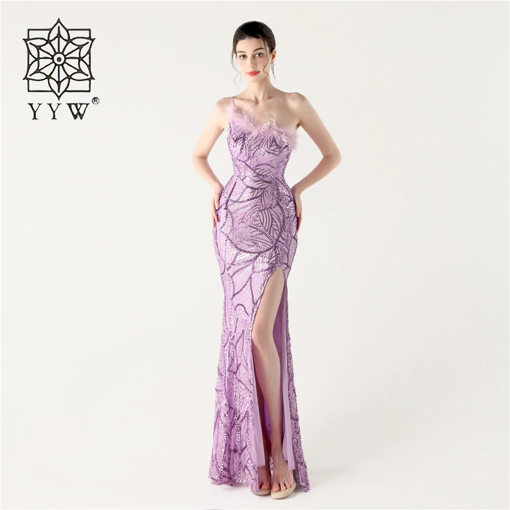 Sexy roxo vestido de baile vestidos de noite de luxo elegante vestido de festa de casamento vestidos de ocasião formal vestido de noiva 2025 vestidos maxi