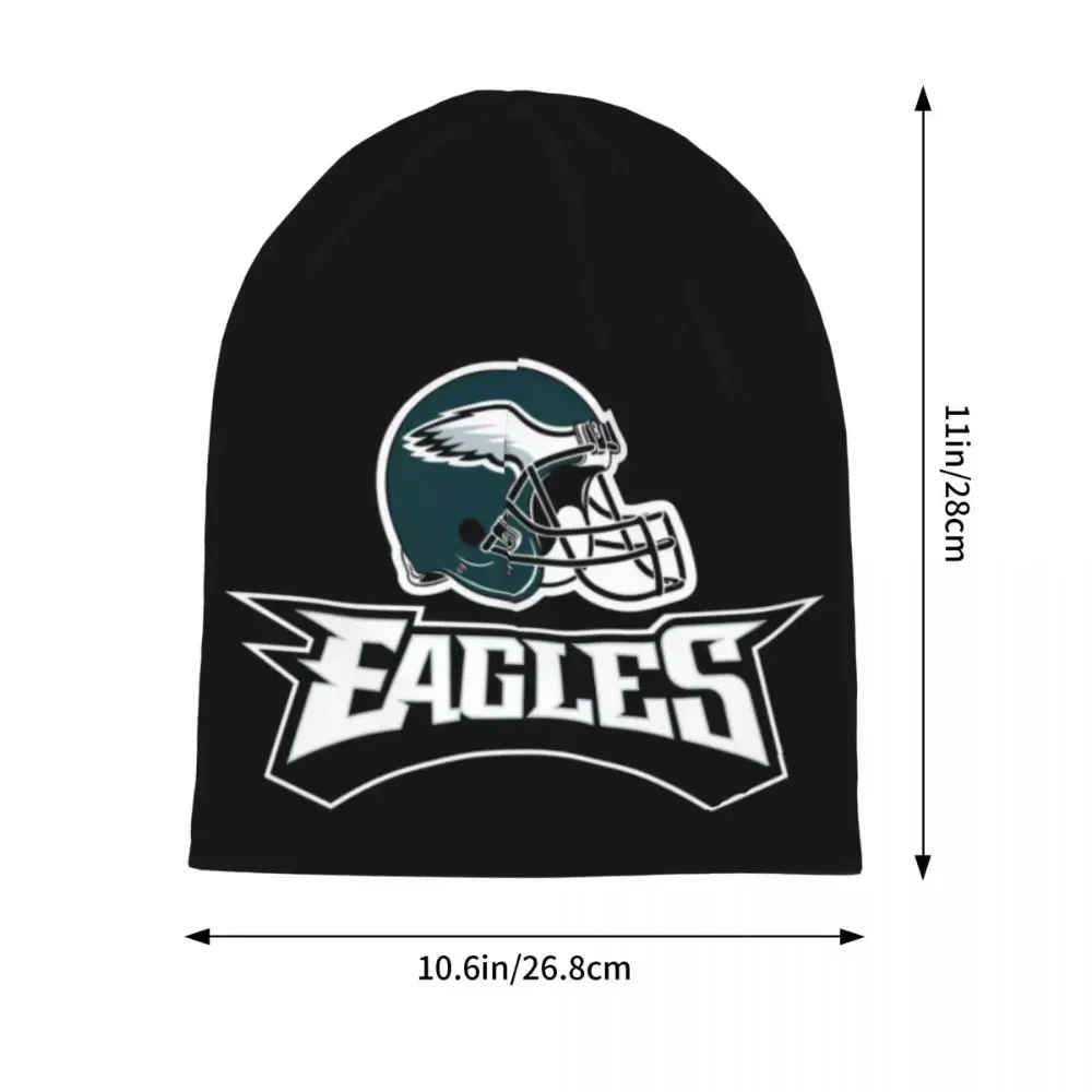 Popular,Eagles-Philadelphia Warm Knitted Cap Fashion Bonnet Hat Autumn Winter Outdoor Beanies Hats for Men Women Adult