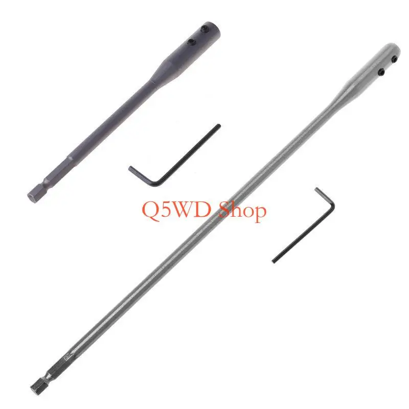 Q5WD 150/300mm Fit For Flat Drill Bit Deep Hole Shaft Extention Holder Ro