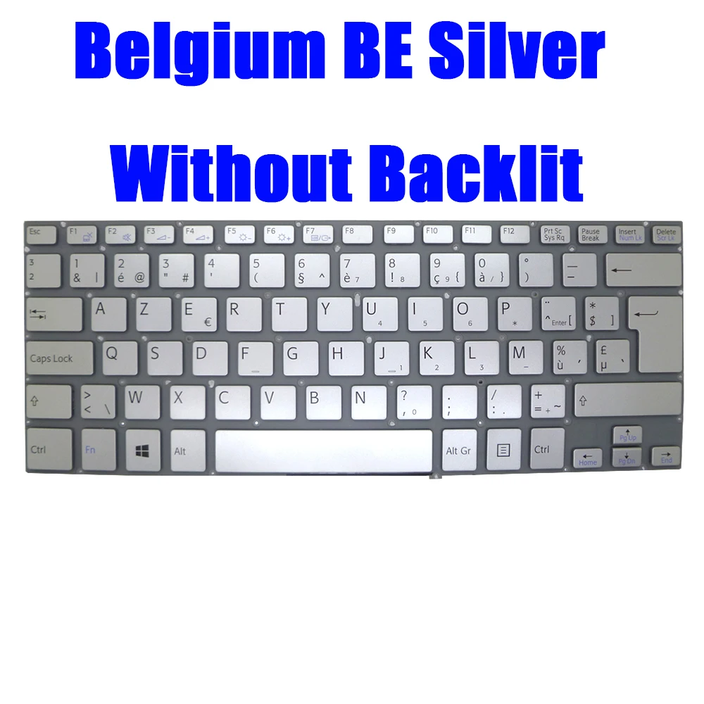Laptop Keyboard For SONY SVF14A 9Z.NABBQ.11A 149238711BE AEGD5B010203A V141106CK1BE 149238111BE 9Z.NABSQ.01A Belgium BE New