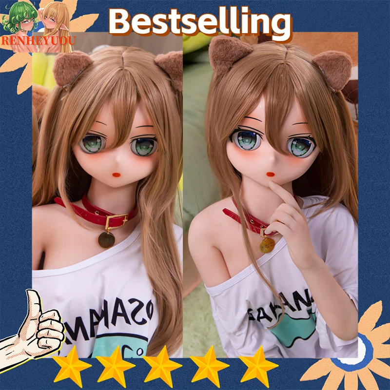 

RENHEYUOU-Handmade 1/6 Scale Kawaii BJD Doll with Articulated Joints & Customizable Outfit