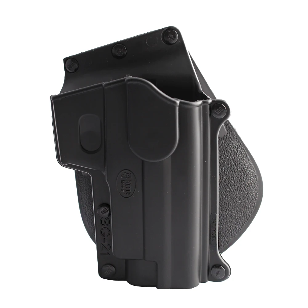 SG21+CU9 Black Handcuff Holster Pistol Holster Double Stack Magazine Case Pouch For Tactical  Hunting Accessories