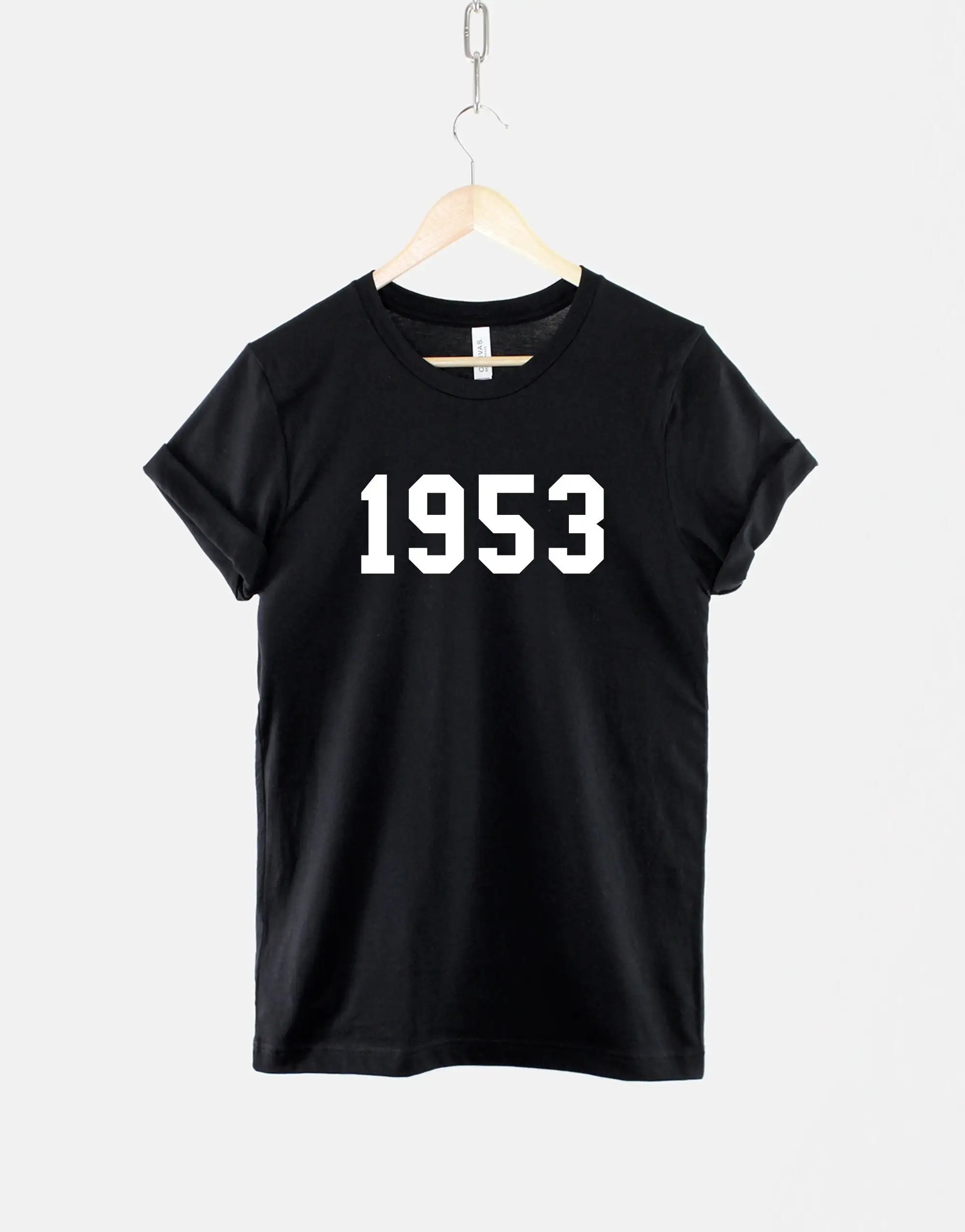 1953 70Th Birthday T Shirt Made In Year Numbers