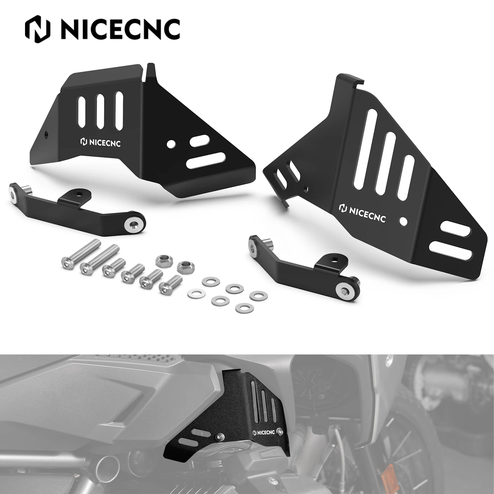 

For BMW R 1250 GS 2018-2023 Motorcycle Throttle Body Guards Cover Protection R1250GS R 1250GS 2018 2019 2020 2021 2022 2023