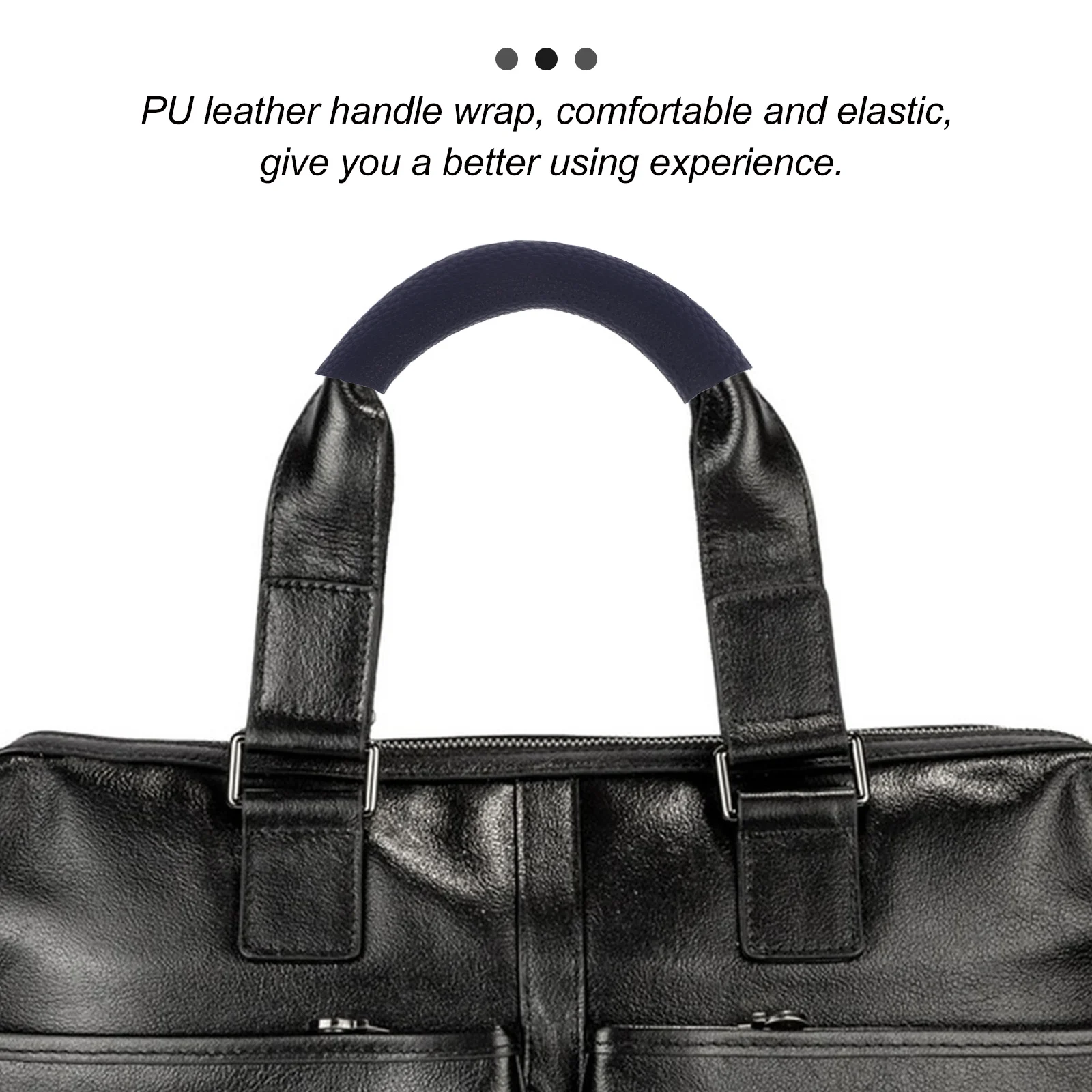 

PU Bag Cover Sleeve Comfortable Elastic Durable Sturdy Long Time Use Bag Accessories Luggage H Belt