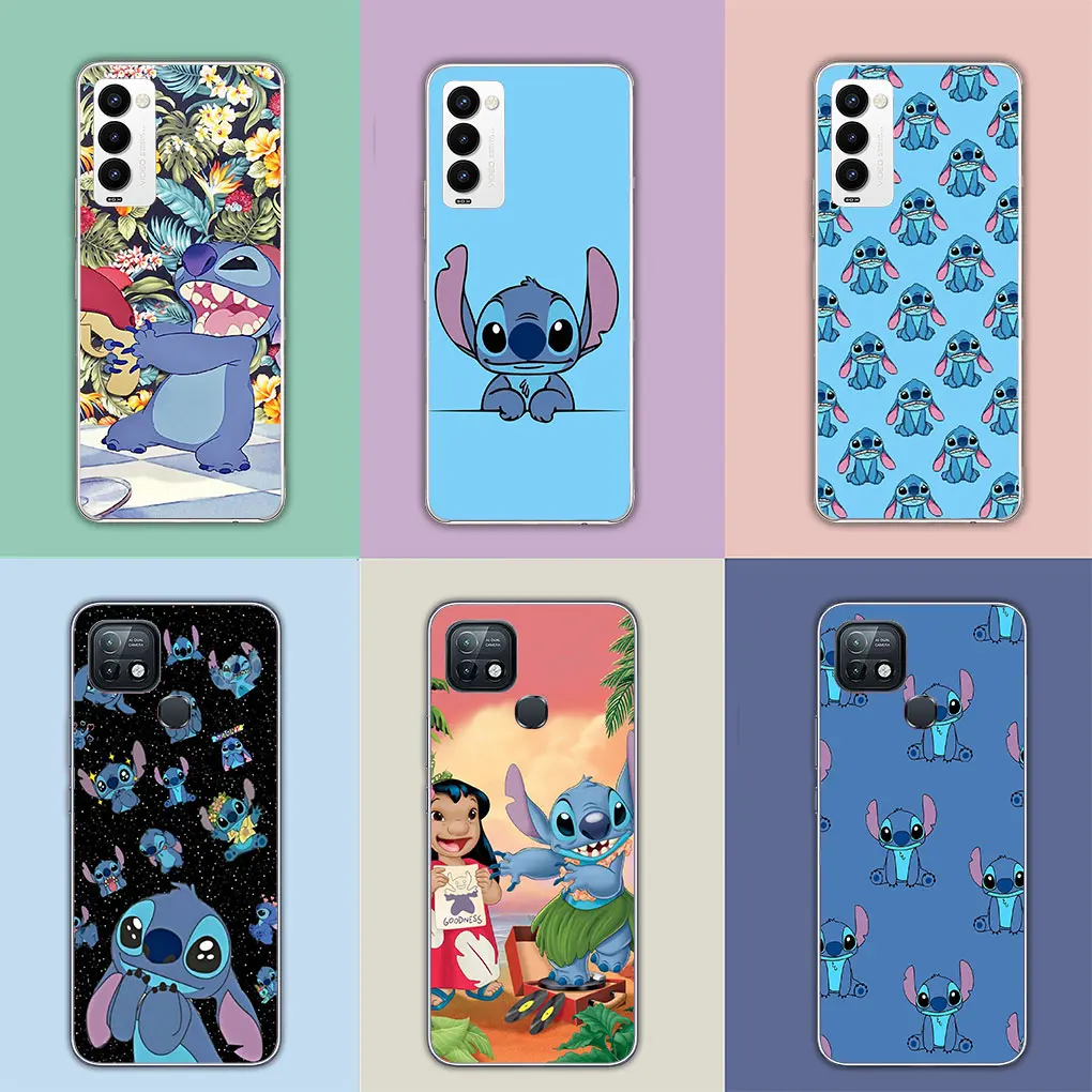 Lilo Stitch Anime Cute Soft Phone Cover for Motorola Moto G84 G14 G13 G53 G54 G62 G72 G82 G42 G32 G23 G22 E13 E20 Silicone Case