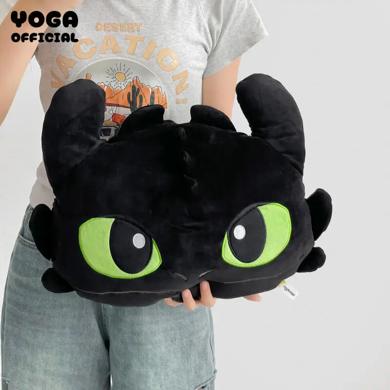 

29Cm Anime Cartoon How To Train Your Dragon Toothless Plush Toy Fashion New Plush Toy Pillow Napping Pillow Gift for Friends