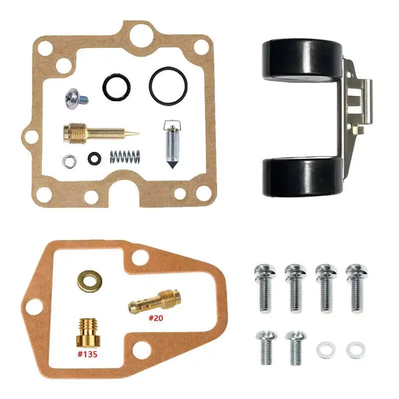 Pièces de Kit de réparation de carburateur à glissière plate Mikuni TM40 pour DR600 DR 600 S/R 1986-1989