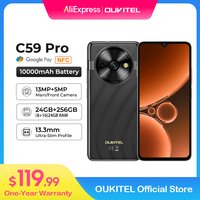 Oukitel C59 PRO smartphone 10000mAh Battery 24GB+256GB 6.88\