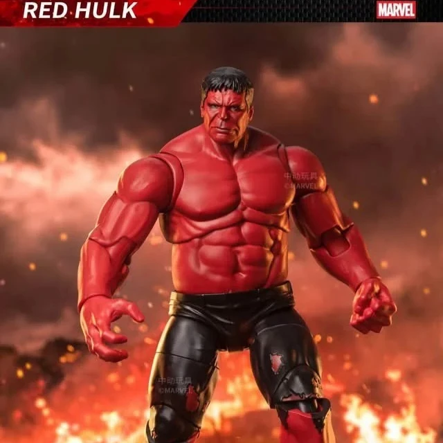 Nouvelles figurines d'action Hulk Rouge ZD Toys, Captain America Brave New World, modèle articulé, collection Avengers, jouet de collection, cadeau