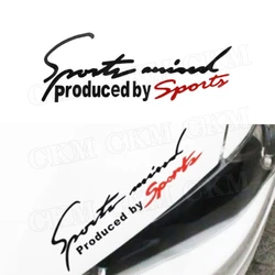 Sport Lettera Adesivi per auto Emblema Distintivo Decalcomania Auto Automobile Cofano Adesivo Auto-styling per Benz Audi BMW Benz Decorazione