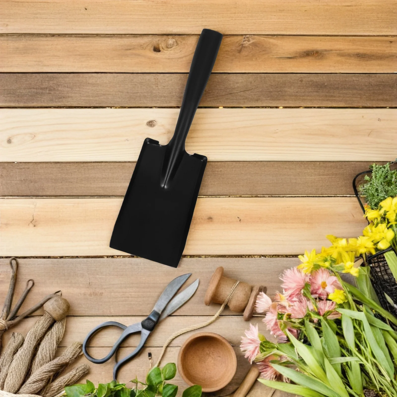 

Coal Hand Shovel Multi-Functional Metal Fireplace Tool For Ash Snow Ice Breaking Outdoor Garden Farm Use Portable Manganese