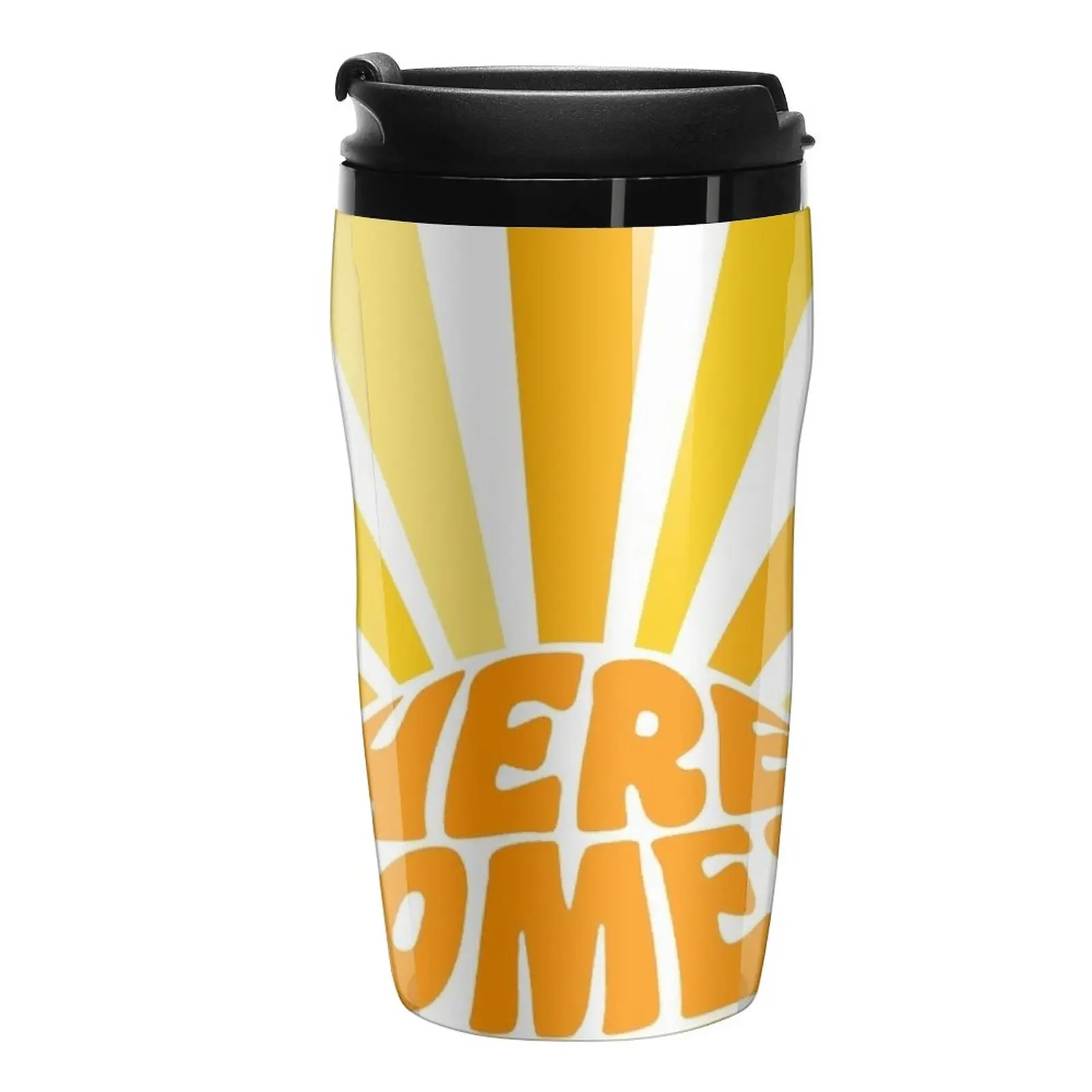 

New here comes the sun Travel Coffee Mug Espresso Shot Coffe Cups Coffe Cup