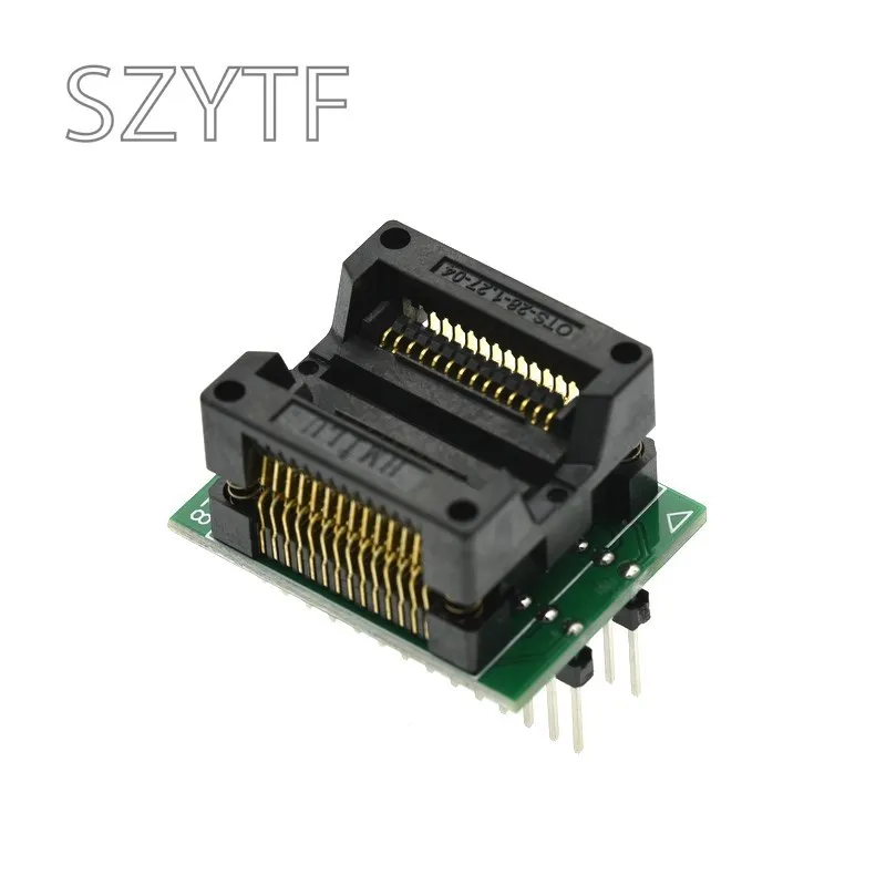 SOP28 To DIP28 Conversion Test Seat SOP16 SOP20 300 Mil Gold Plated Spring Seat TO DIP programmer adapter socket 