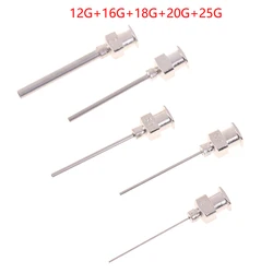 5Pcs Syringe Dispenser Needles Needle Blunt Tip Stainless Steel 12/16/18/20/25G