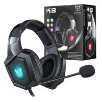 ONIKUMA K8 Gaming Headset RGB Noise Canceling Wired Headphones Gamer Headset For PC Game /XBox One/Laptop Computer Accessories