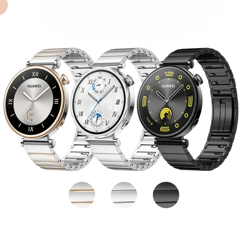 メタルストラップ-huawei-watch-gt6-gt5-gt4-41mm-スポーツウォッチバンド-huawei-watch-gt6-pro-42mm-18mm-コレア-ブレスレット-レディース-メンズ-リストバンド