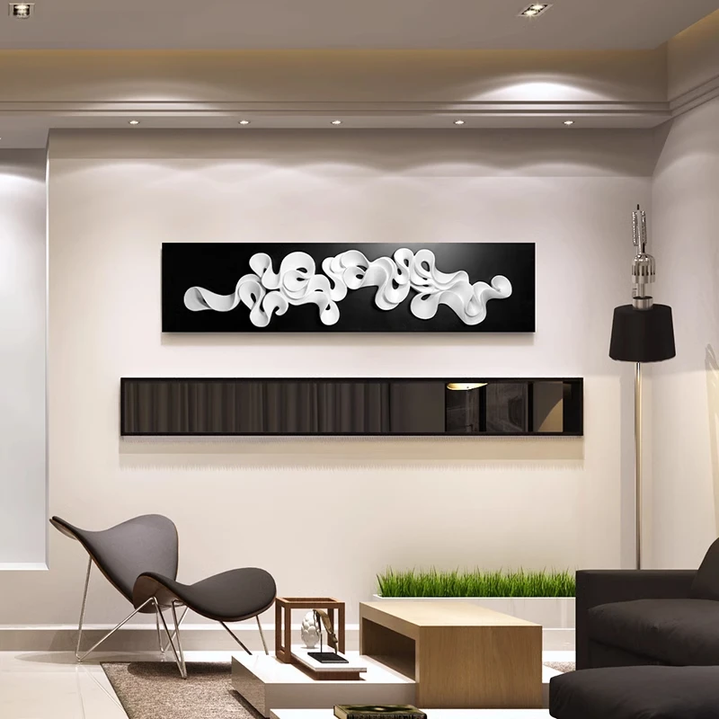 

Decorative pendants on the TV background wall, room sofa hanging decorations, modern simple living room bedroom high-end