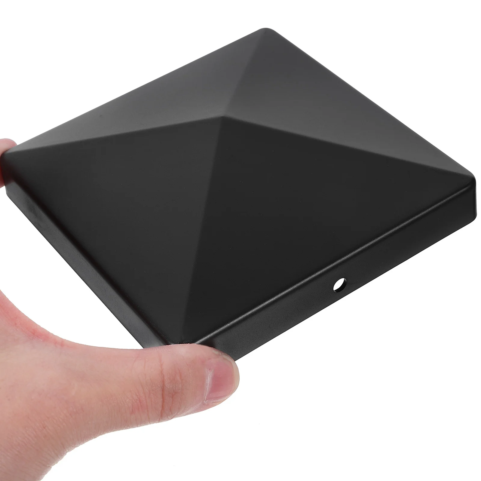 

12pcs Plastic Fence Post Caps Smooth Edge Reusable Guardrail Cover Durable Weatherproof Railing Protection For Garden Fence