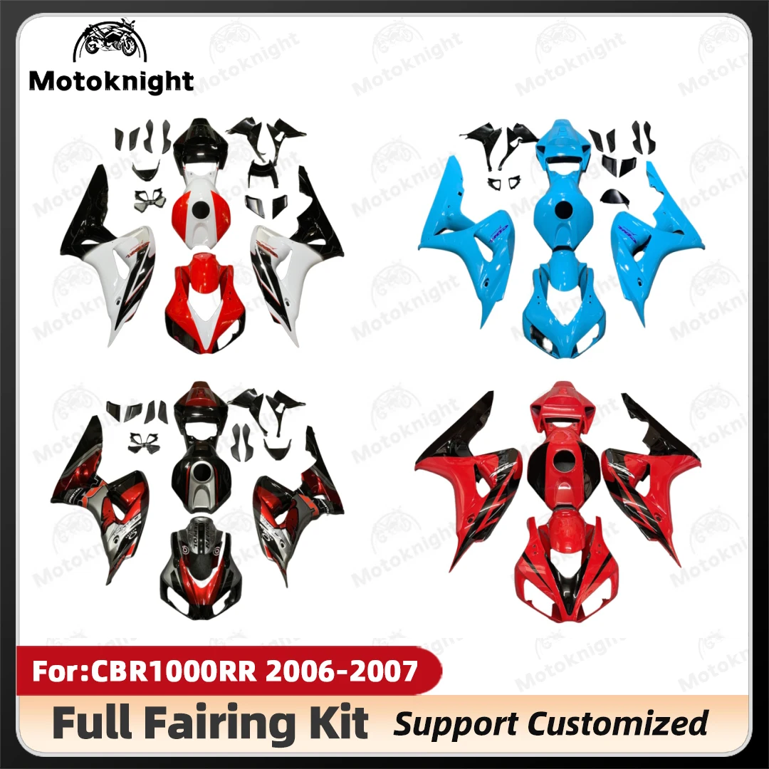

NEW ABS Motorcycle Fairings Kits fit For HONDA CBR1000RR CBR 1000RR CBR1000 RR 2006 2007 06 07 Bodywork full fairing kit zxmt