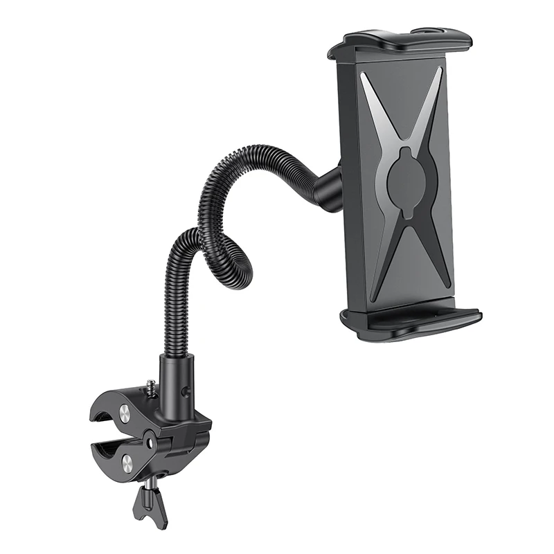 

Motorcycle Bike Adjustable Rotatable Phone Holder For 4.5-13" Stand for iPad Flexible Long Arm Universal Bracket Tablet Holder