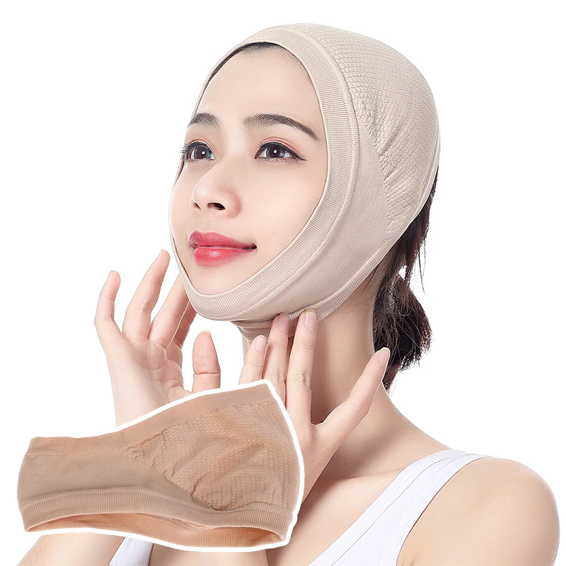 Facelift ing v Gesichts verband Gesichts abnehmen Bandage Entspannung Anheben Gürtel Form Lift reduzieren Doppel kinn Anti-Falten-Pflege-Tool