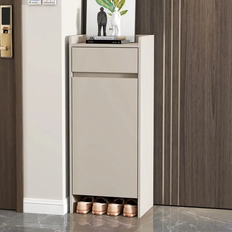 

Opposite the door, shoe cabinet, simple modern storage outside the door of the home, economical small home shoe rack