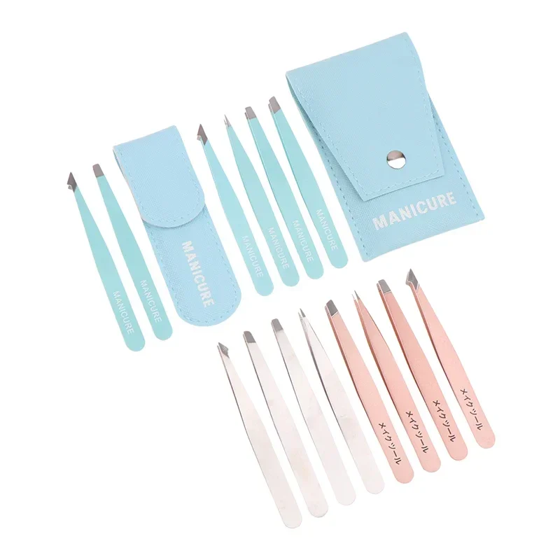 مجموعة ملاقط احترافية مكونة من 2/4 قطعة مثالية لشظية إزالة شعر الحاجب بدون جهد للغاية ومريحة للإزالة #1