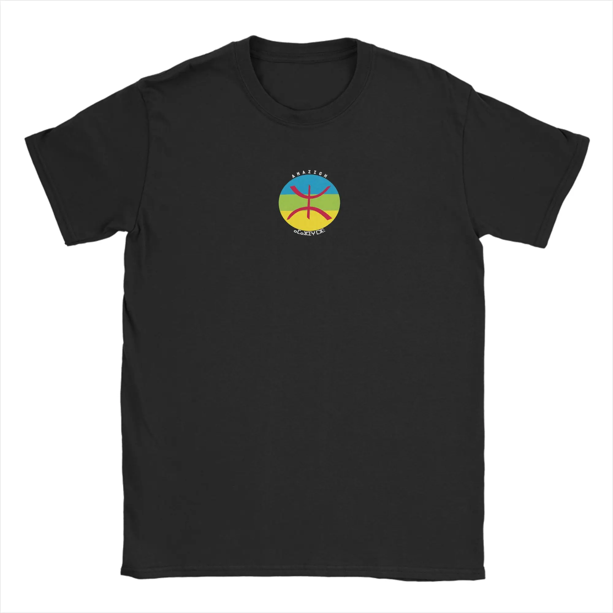Men T-Shirt My Amazigh Berber Identity Novelty 100% Cotton Tees Short Sleeve  T Shirts Round Collar Clothing Summer