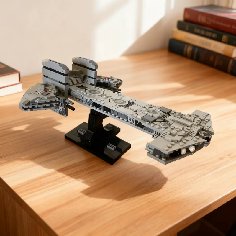 685pcs MOC Icons Stargate Thor's Bilskirnir Midi-Scale Thor Model Building Blocks Christmas Gift Construction Toy Assemble Art
